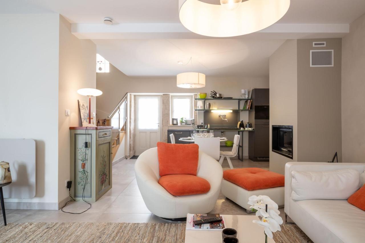 Les Demeures Du Tonnelier, Maison Cote Jardin Saint-Romain  Exteriör bild