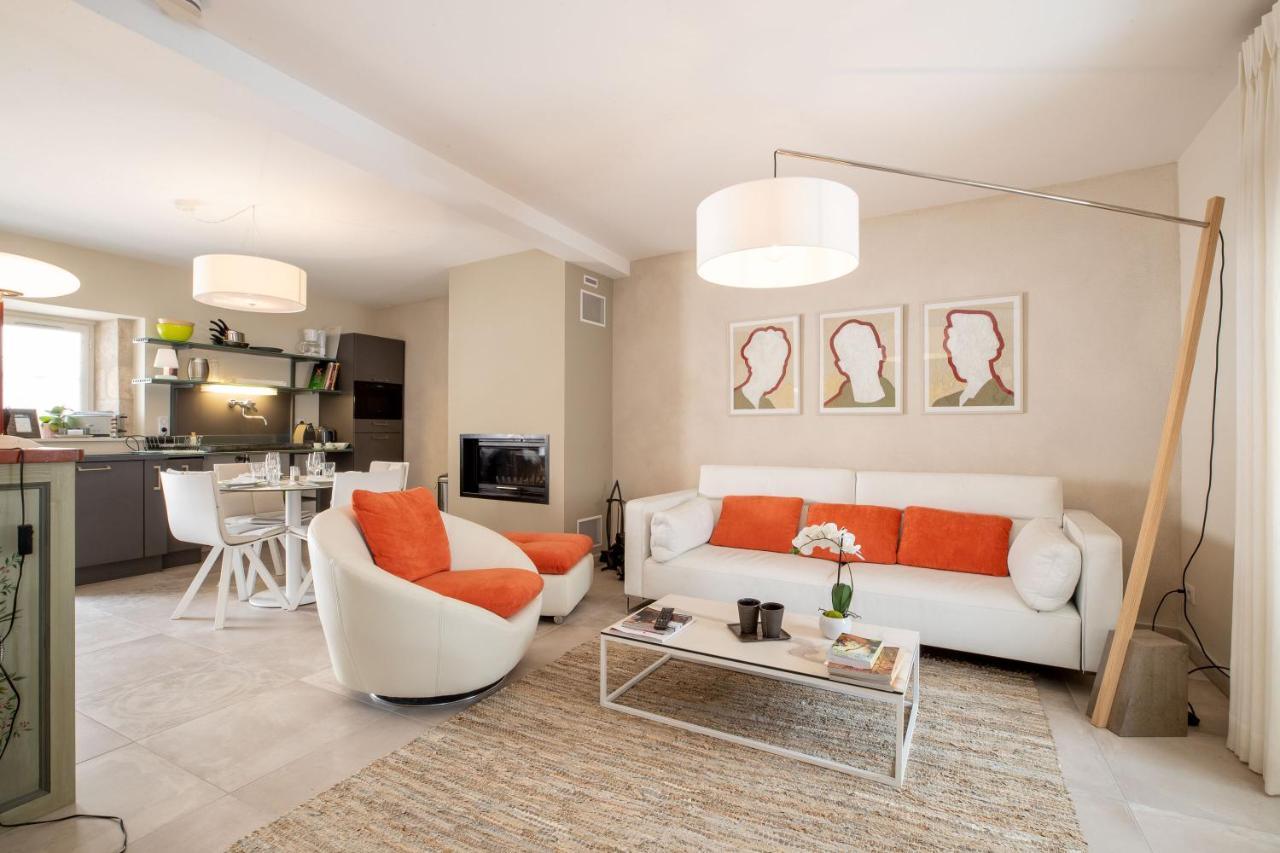 Les Demeures Du Tonnelier, Maison Cote Jardin Saint-Romain  Exteriör bild